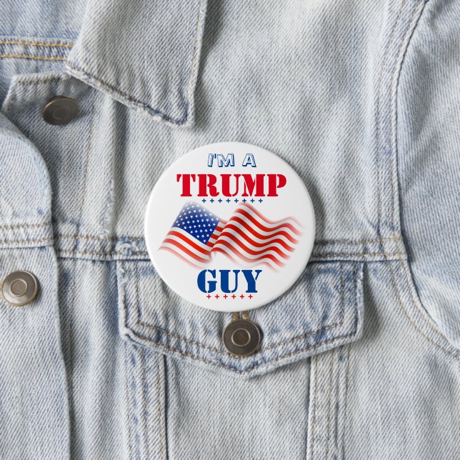 Ich bin ein Trump-Typ - Button (Beispiel)