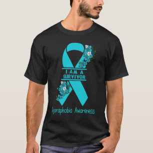 Ich bin ein Überlebender AGORAPHOBIE-Bewusstsein T-Shirt