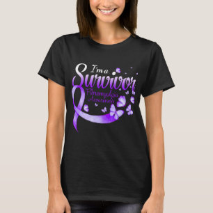 Ich bin ein Überlebender der Fibromyalgie-Bewussts T-Shirt