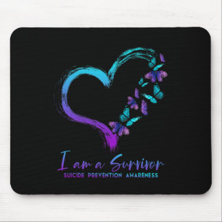 Ich bin ein Überlebender des Bewusstseins für Suiz Mousepad