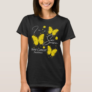 Ich bin ein Überlebender-Knochenkrebs-Bewusstseins T-Shirt
