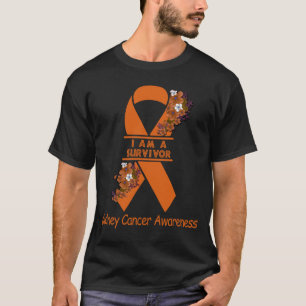 Ich bin ein Überlebender Nierenkrebs-Bewusstsein T-Shirt