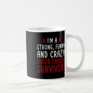 Ich bin ein Überlebender von Blutkrebs! Bronchialk Kaffeetasse