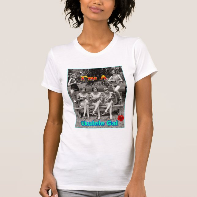 Ich bin ein Ukulele Gallone T-Shirt (Vorderseite)