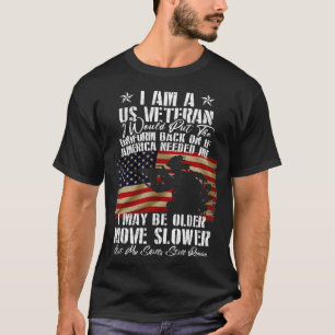 Ich bin ein US-Veteran und bin vielleicht älter, u T-Shirt