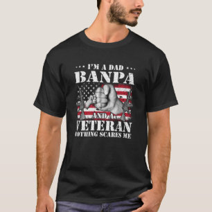 Ich bin ein Vater Banpa und ein Veteran nichts mac T-Shirt