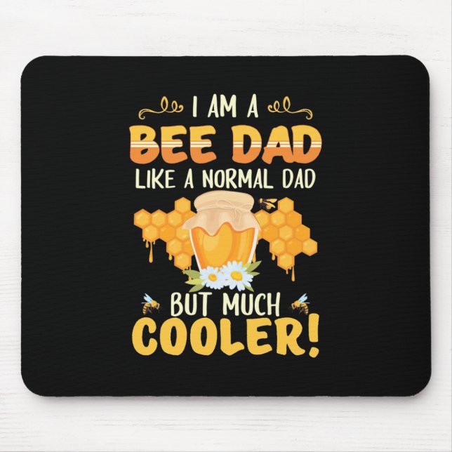 Ich bin ein Vater der Biene Mousepad (Vorne)