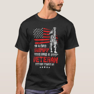Ich bin ein Vater, der Grumpe ist, und eine altein T-Shirt