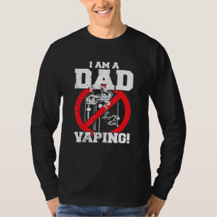 Ich bin ein Vater gegen die Bekämpfung des Rauchen T-Shirt