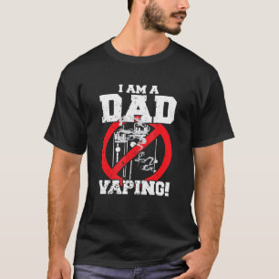 Ich bin ein Vater gegen die Bekämpfung des Rauchen T-Shirt
