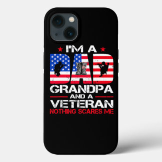 Ich bin ein Vater Großvater und Veteran nichts bri Case-Mate iPhone Hülle