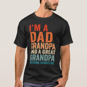 Ich bin ein Vater Opa Großartiges Nichts macht mic T-Shirt