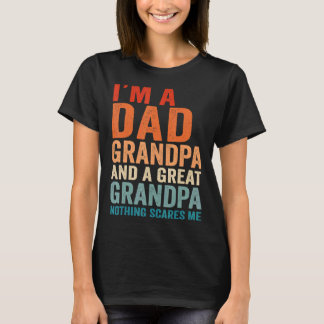 Ich bin ein Vater Opa Großartiges Nichts macht mic T-Shirt