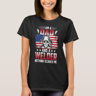 Ich bin ein Vater und ein Welder nichts interessie T-Shirt