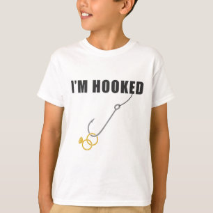 Ich bin ein Verlobung-Ring Ehe Vorschlag Fishi T-Shirt