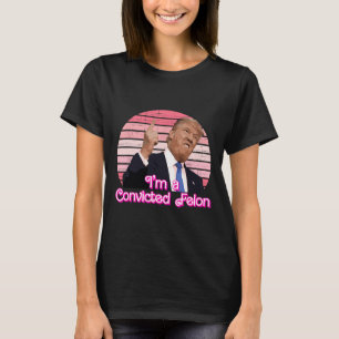 Ich bin ein verurteilter Straftäter Trump Vintage- T-Shirt