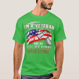 Ich bin ein Veteran, mein Eid vergeht nie, ich bin T-Shirt