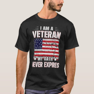 Ich bin ein Veteran, mein Eid vergeht nie T-Shirt