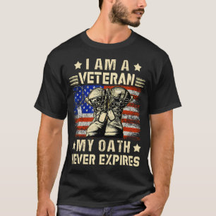 Ich bin ein Veteran mein Tod nie vergeht Veteran T T-Shirt