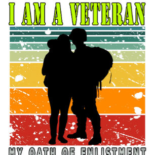 Ich bin ein Veteran-Stolz auf den Veteran-Tag T-Shirt