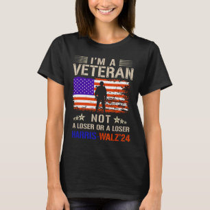 Ich bin ein Veteran und kein sucker oder lockerer T-Shirt