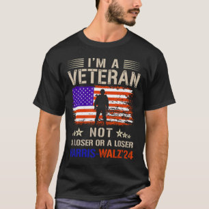 Ich bin ein Veteran und kein sucker oder lockerer  T-Shirt