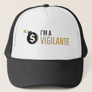 Ich bin ein Vigilante-Hut Truckerkappe