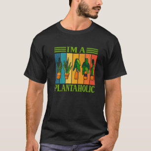 Ich bin ein Vintager Plantaholischer Zuhause-Garte T-Shirt