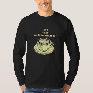 Ich bin ein Vizsla und Kaffee, eine Art ungarische T-Shirt
