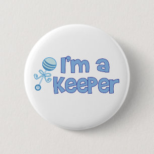 Ich bin ein Wächter (neues Baby) Button