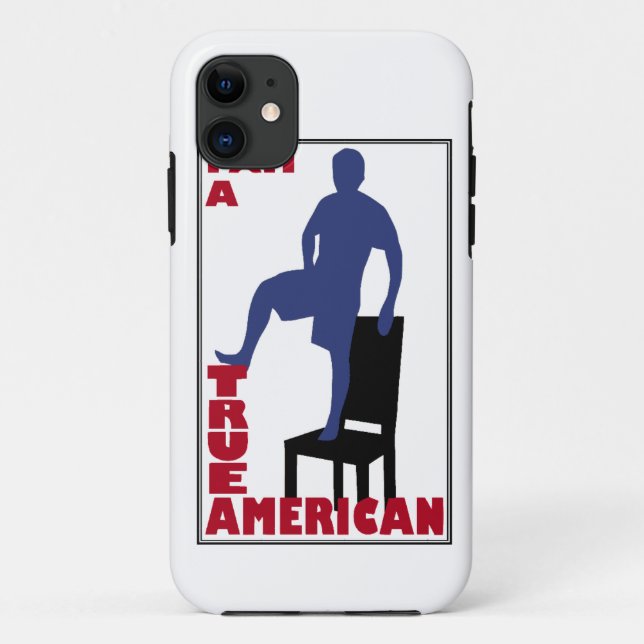 Ich bin ein wahrer amerikanischer iPhone 5 Fall Case-Mate iPhone Hülle (Rückseite)