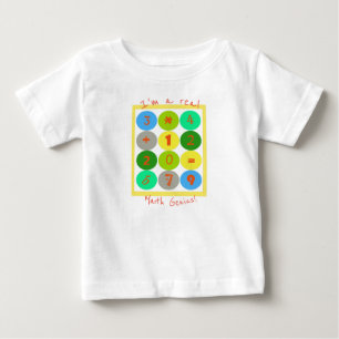 Ich bin ein wahres Mathe-Genie Baby T-Shirt