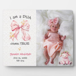 Ich bin ein wahrgewordener Traum Fotostaffelei Fotoplatte