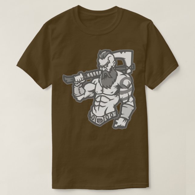 Ich bin ein Warrior Classic TShirt (Design vorne)