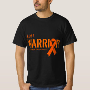 Ich bin ein Warrior Leukämie Krebs Bewusstsein T-Shirt