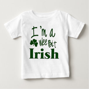 Ich bin ein Wee Bit Irish- St. Patricks Day Baby T-shirt