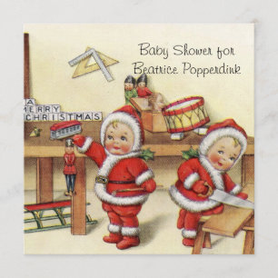 Ich bin ein Weihnachtsgeschenk Set, Duschzubehör Einladung