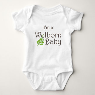 "Ich bin ein Welborn Baby-Baby-" Baby-Bodysuit Baby Strampler