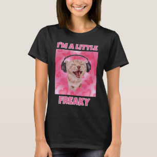 Ich bin ein wenig verrückte Katzenmütterinnen T-Shirt