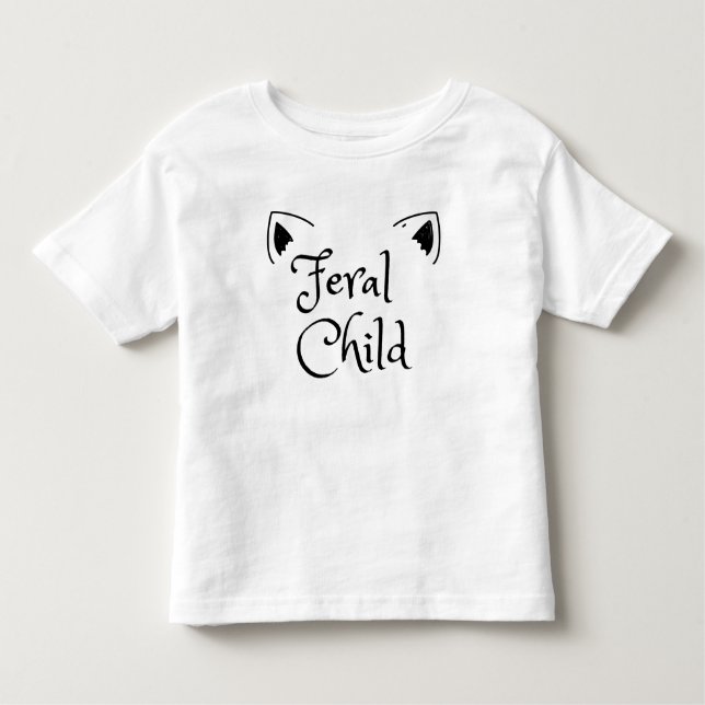 Ich bin ein Wildes Kind - Wildes Kindergeschenk Kleinkind T-shirt (Vorderseite)