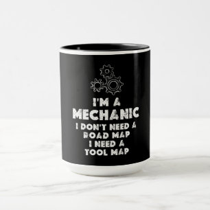 Ich bin ein witziges Mechaniker Tasse