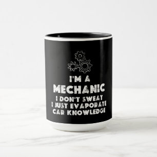 Ich bin ein witziges Mechaniker Tasse