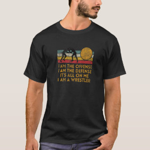 Ich bin ein Wrestler Fun Wrestling getragen beunru T-Shirt