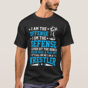 Ich bin ein Wrestler-Wrestling-Kampfmeister T-Shirt