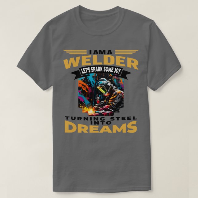 Ich bin ein Wunder, Stahl in Träume blass zu verwa T-Shirt (Design vorne)