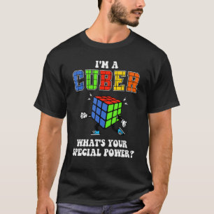 Ich bin ein Würfel, was für ein Power du willst T-Shirt