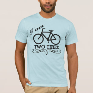 Ich bin ein zu müdes Fahrrad T-Shirt