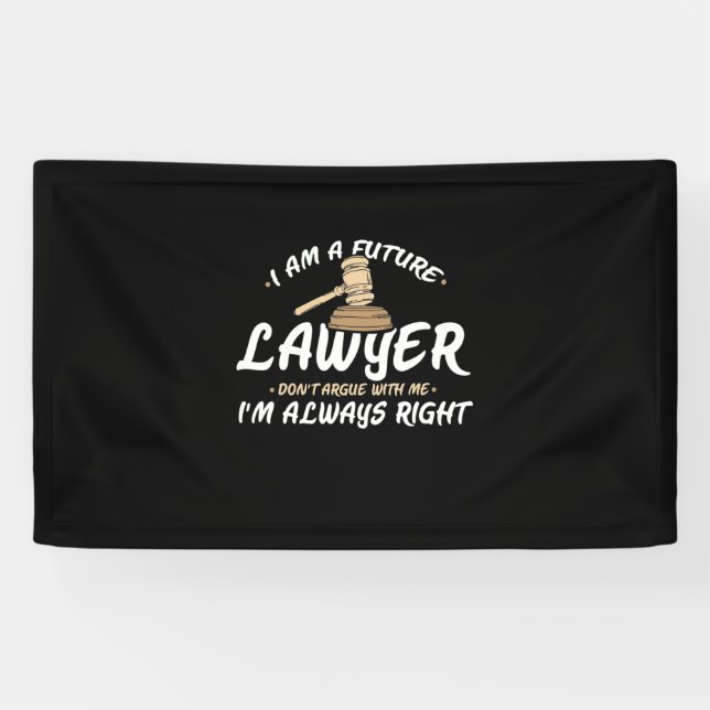 Ich bin ein zukünftiger Anwalt Banner (Horizontal)
