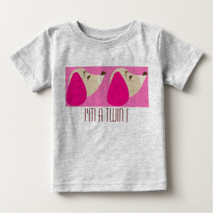 'Ich bin ein Zwilling! ' Baby T-shirt