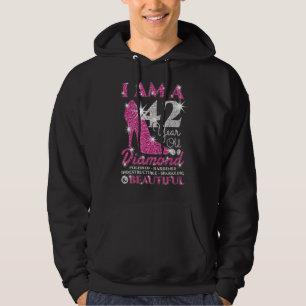 Ich bin eine 42-jährige Diamantenfrau am 42. Gebur Hoodie